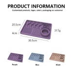 Pet Feeding Set Manufacturer - 2-in-1 Silicone Non-Slip Slow