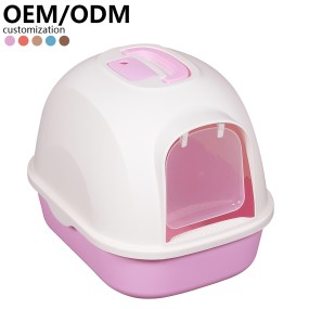 Cat Litter Box Supplier - PP Fully Enclosed Anti-Odour Portable