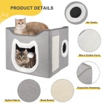 Cat House Supplier - Indoor Foldable Fluffy Ball Scratch