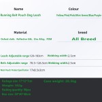 Dog Running Leash Supplier - Adjustable Hand Free Waist Bag