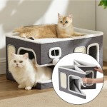 Cat Bed Cave Supplier - Fully Enclosed Removable Washable