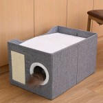 Cat Bed Cave Manufacturer - Double-Layer Multi-Holes Sisal
