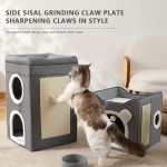 Cat Bed Manufacturer - Linen Durable Oxford Square Foldable