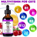Cat Vitamin Drops Manufacturer - 15-in-1 Liquid Supplement 60ml