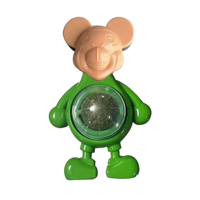 Pet Toy Factory - Mint Ball Swirl Catnip 2 in 1