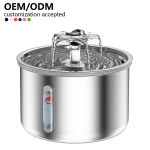 Pet Water Feeder Supplier - Stainless Steel Circulating Mute