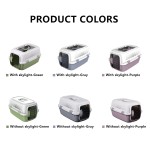 Pet Carrier Cage Factory - ABS Breathable Skylight Portable