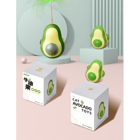 Catnip Ball Supplier - Avocado Unbeaten Feather Interactive