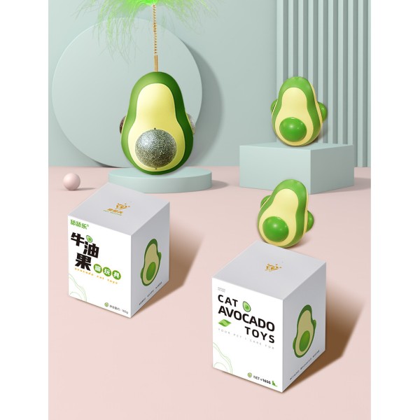 Catnip Ball Supplier - Avocado Unbeaten Feather Interactive