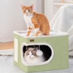 Cat Bed Cave Supplier - Fully Enclosed Removable Washable