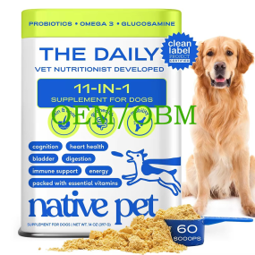 Pet Vitamins Supplier - 11-in-1 Multivitamin Powder Collagen