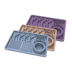 Pet Feeding Set Manufacturer - 2-in-1 Silicone Non-Slip Slow