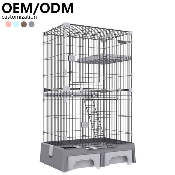Cat Cage Factory - Large Multifunctional Double-Layer Detachable