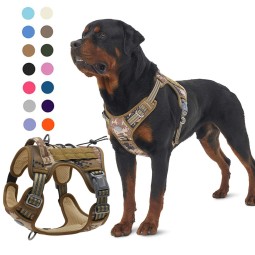 Dog Harness Manufacturer - Tactical No Pull Reflective Nylon