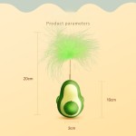 Catnip Ball Supplier - Avocado Unbeaten Feather Interactive
