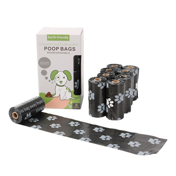Dog Poop Bag Supplier - Wholesale 8 Rolls Compostable Biodegradable