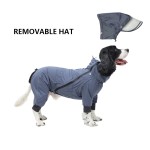 Dog Raincoat Supplier - New Version Lightweight Four-Legged