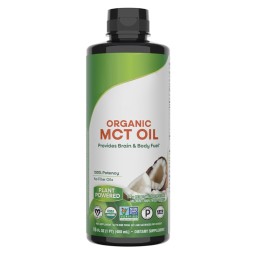 MCT Oil Supplier - Organic Flavorless Keto Vegan C8 C10 C12 Coconut Brain Body
