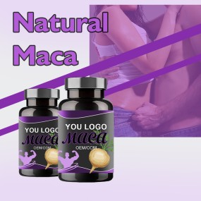 Maca Root Extract Capsules Manufacturer - Private Label Panax Ginseng Energy Stress Relief
