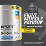 Pre Workout Powder Manufacturer - Blue Raspberry Flavor Creatine Caffeine Beta-Alanine