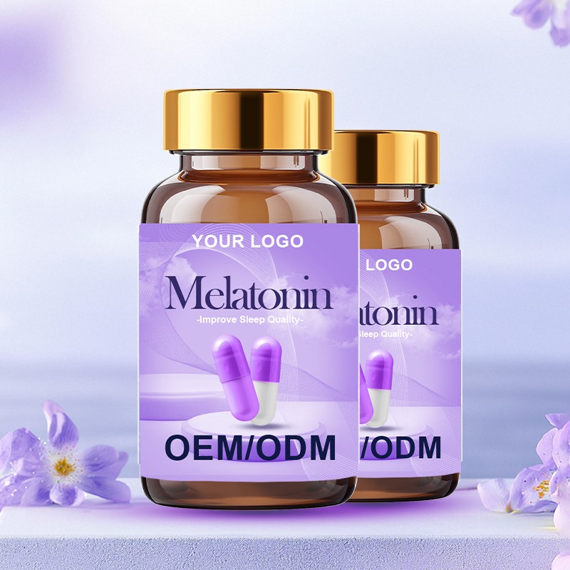 助眠胶囊源头工厂 - 褪黑素甘氨酸镁南非醉茄补充剂