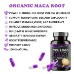 Man Energy Softgel Capsules Manufacturer - OEM Hot Selling Natural Booster Maca Root