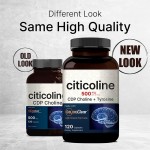 Brain Supplement Capsules Manufacturer - Private Label 120 Capsules CDP Choline Tyrosine