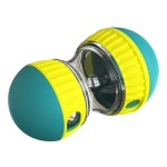 Interactive Dog Toy Supplier - Barbell Shaped Rolling Leaky Ball Slow Food