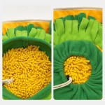 Dog Training Mat Manufacturer - Carrot Sounding Slow Feeding Snuffle Mat