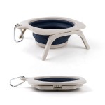 Dog Water Bowl Manufacturer - Portable Foldable Feeding Dish Travel Use
