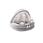 Cat Bed Factory - Semi-enclosed Winter Keeping Warm House with Toys