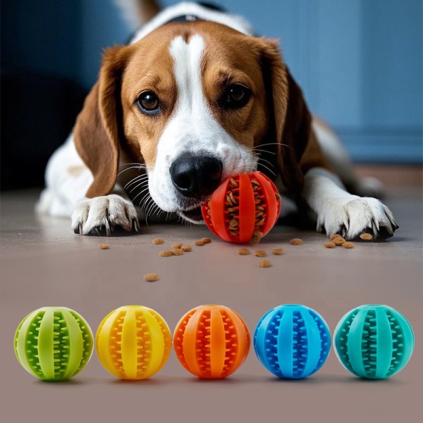 Dog Teething Toys Factory - Ball Food Feeder Chew Tooth Cleaning Toy
