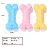 Dog Teething Toys Factory - Interactive Bone Shaped Soft Rubber Chew