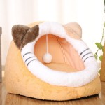 Pet Bed Supplier - Wholesale Warm House with Ball Toys for Cats Dogs