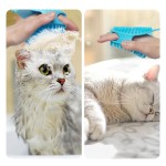 Pet Grooming Brush Manufacturer - Silicone Deshedding Massage Shower Brush