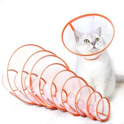 Pet Recovery Collar Factory - Anti-bite Adjustable Transparent Color Neck