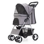 Pet Stroller Factory - Luxury Travel Folding Detachable Carrier Cart