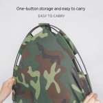 Pet Tent Factory - Camouflage Foldable Kennel Removable Washable Mat