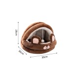 Cat Bed Factory - Semi-enclosed Winter Keeping Warm House with Toys