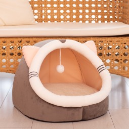 Pet Bed Manufacturer - Custom Warm House with Ball Toys for Cats