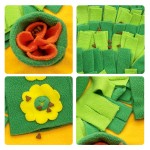Dog Training Mat Manufacturer - Carrot Sounding Slow Feeding Snuffle Mat
