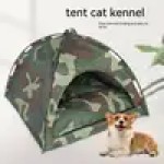 Pet Tent Factory - Camouflage Foldable Kennel Removable Washable Mat