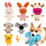 Plush Dog Toy Factory - Animal Shape Squeaky Chew Bite Resistant Toy