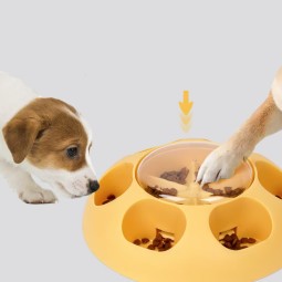 Dog Food Bowl Manufacturer - Non-slip Leaky Bowl Puzzle Toy Slow Feeding