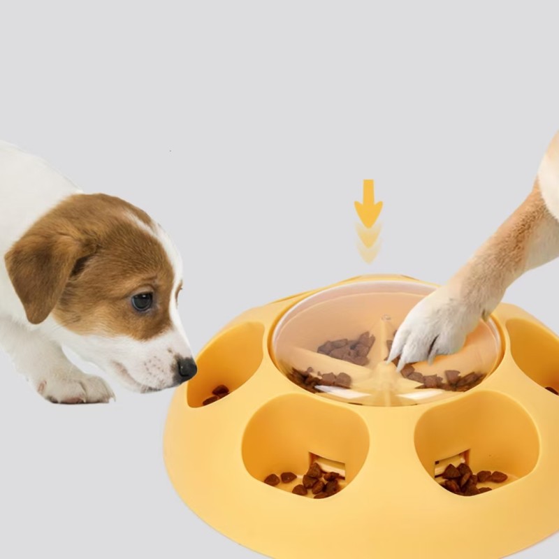 Dog Food Bowl Manufacturer - Non-slip Leaky Bowl Puzzle Toy Slow Feeding