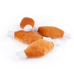 Dog Chew Toy Factory - Chicken Leg Plush Squeaker Toy Small Medium Dogs