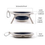 Dog Water Bowl Manufacturer - Portable Foldable Feeding Dish Travel Use
