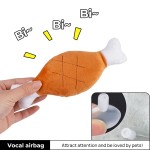 Dog Chew Toy Factory - Chicken Leg Plush Squeaker Toy Small Medium Dogs