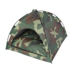 Pet Tent Factory - Camouflage Foldable Kennel Removable Washable Mat