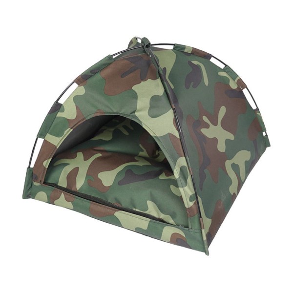 Pet Tent Factory - Camouflage Foldable Kennel Removable Washable Mat